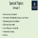 Special Topics - Group 3