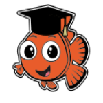 Children's University Fish Lapel Pin