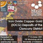NExUS-Professional Development Workshop: IOCG Deposits of the Cloncurry District