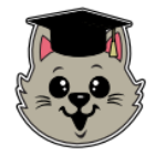 Children's University Cat Lapel Pin 
